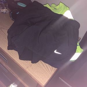 Black womens nike shorts